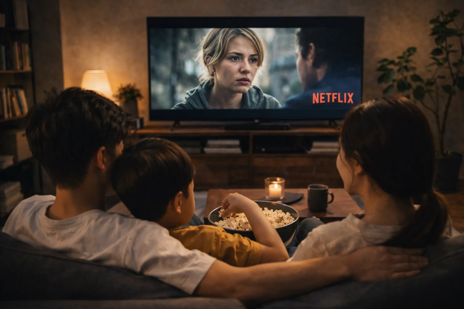 Netflix Premium mang lại trải nghiệm xem phim trọn vẹn cho cả gia đ&igrave;nh
